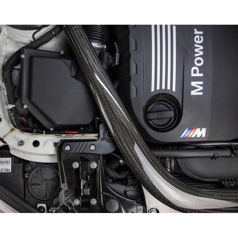Mishimoto 2015+ BMW F8X M3/M4 Baffled Oil Catch Can - Wrinkle Black
