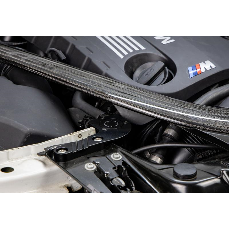 Mishimoto 2015+ BMW F8X M3/M4 Baffled Oil Catch Can - Wrinkle Black