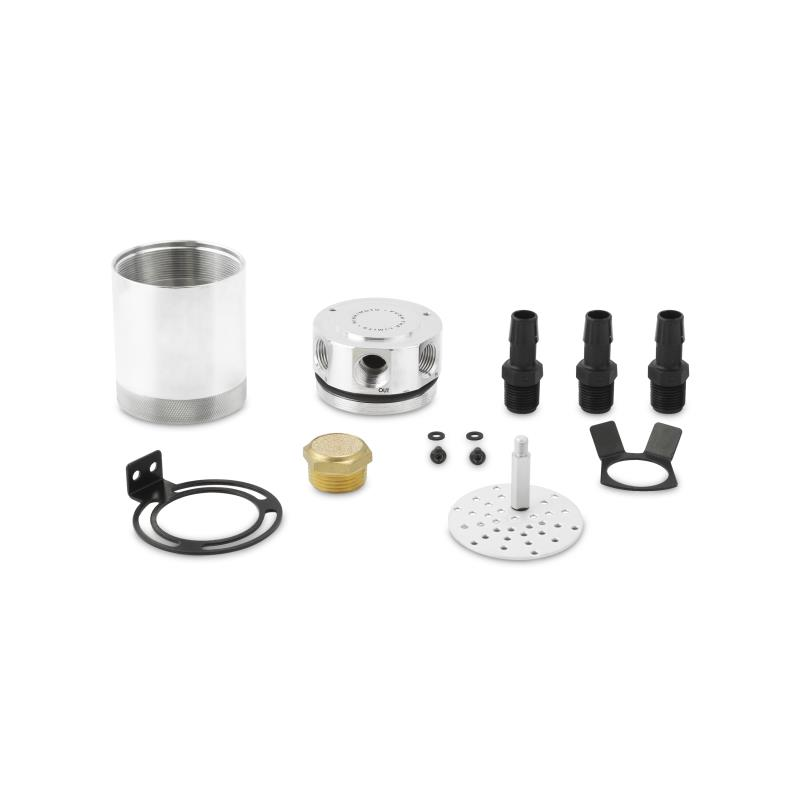 Mishimoto Compact 3-Port Baffled Catch Can (MMBCC-CBTHR)