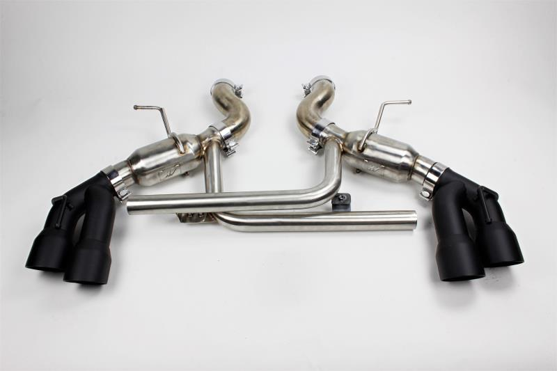 Mishimoto 2016+ Chevrolet Camaro SS Quad-Tip Pro Axle-Back Exhaust w/ Polished Tips