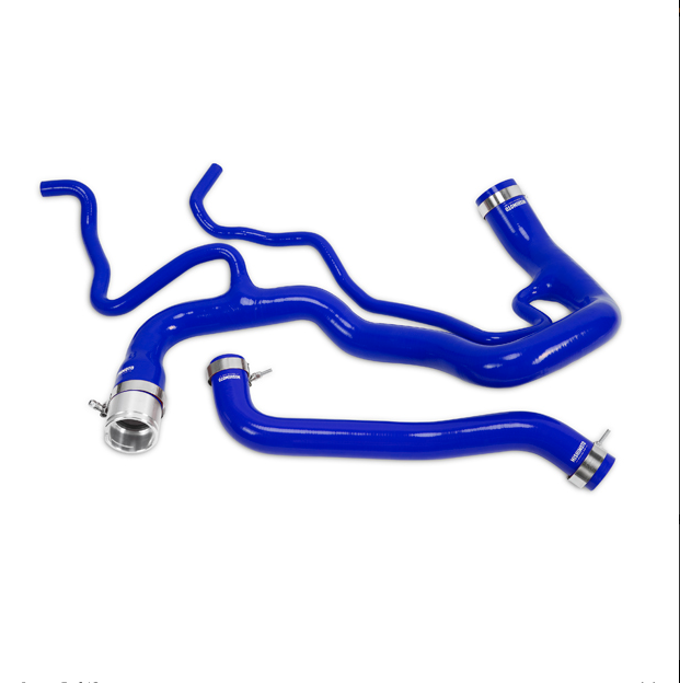 Mishimoto 11+ Chevrolet Duramax 6.6L Blue Silicone Coolant Hose Kit