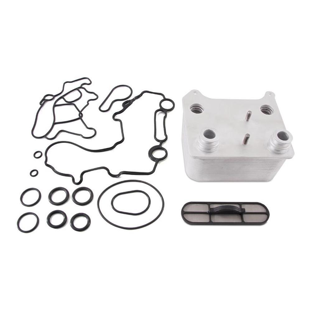 Mishimoto 03-07 Ford 6.0L Powerstroke Replacement Oil Cooler Kit