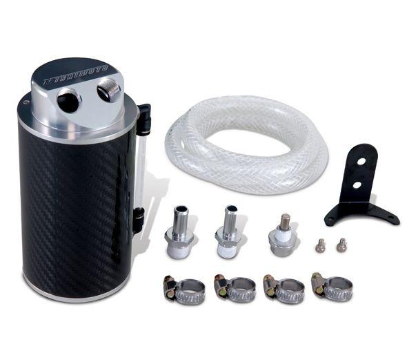 Mishimoto Carbon Fiber Oil Catch Can 10mm Fittings