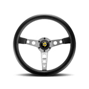 MOMO Prototipo 350mm Black Leather Steering Wheel (PRO35BK)