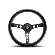 MOMO Prototipo 350mm Black Leather Steering Wheel (PRO35BK)