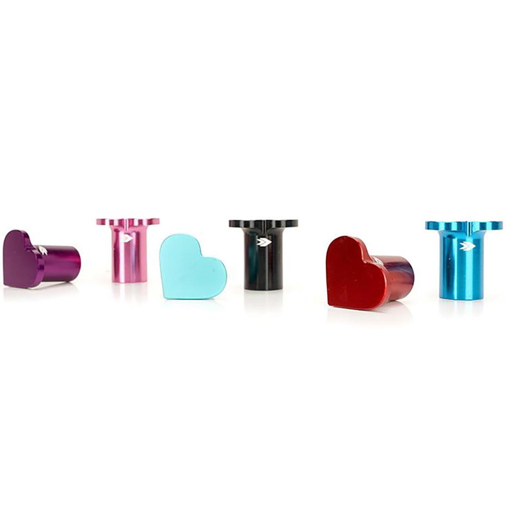 NRG Heart-Shaped E-Brake Button | 1989-2002 Nissan 240SX/Silvia (DB-H001BK/BL/PK/PP/RD/TL)