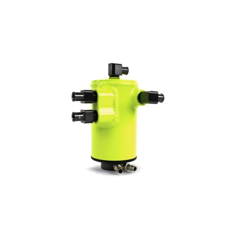 PERRIN 02-14 Subaru WRX / 04-21 STI / 05-09 LGT & OBXT (w/FMIC Only) Air Oil Separator - Neon Yel.