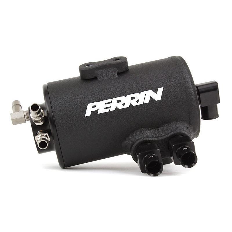 PERRIN 02-14 Subaru WRX / 04-21 STI / 05-09 LGT & OBXT (w/FMIC Only) Air Oil Separator - Neon Yel.