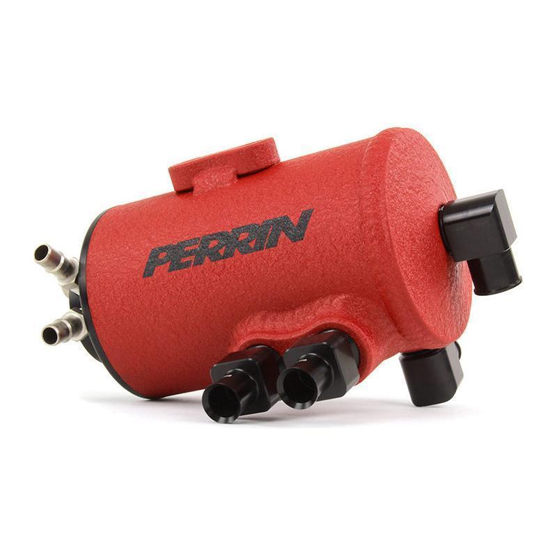 PERRIN 02-14 Subaru WRX / 04-21 STI / 05-09 LGT & OBXT (w/FMIC Only) Air Oil Separator - Neon Yel.