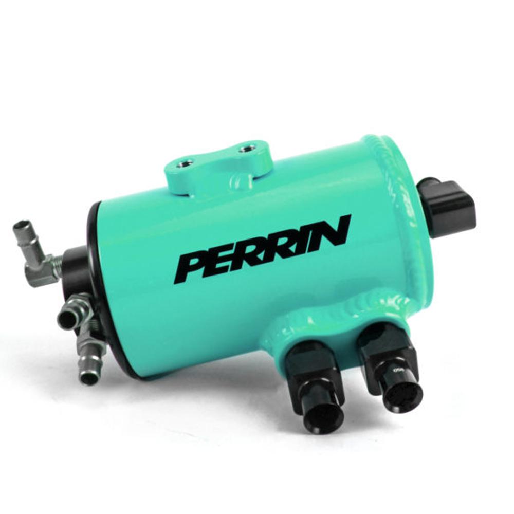 PERRIN 02-14 Subaru WRX / 04-21 STI / 05-09 LGT & OBXT (w/FMIC Only) Air Oil Separator - Neon Yel.