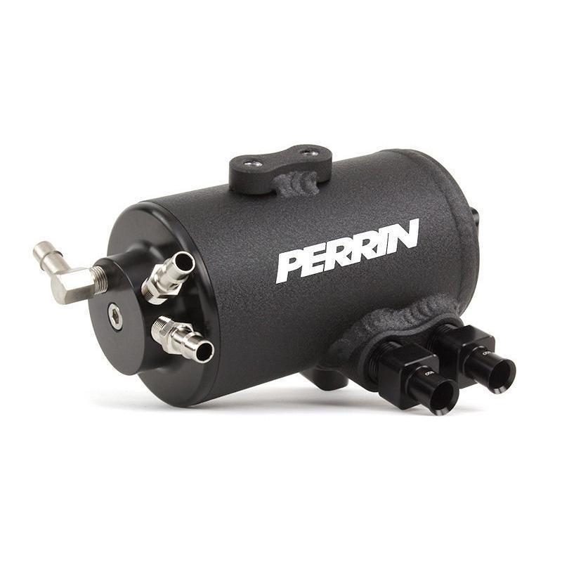 PERRIN 02-14 Subaru WRX / 04-21 STI / 05-09 LGT & OBXT (w/FMIC Only) Air Oil Separator - Neon Yel.
