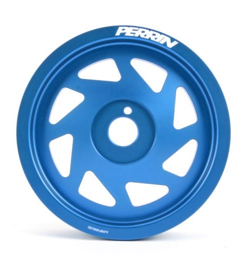 PERRIN 15-18 Subaru WRX / 13-20 BRZ / 14-18 FXT / 13-16 Crosstrek Lightened Crank Pulley - Red