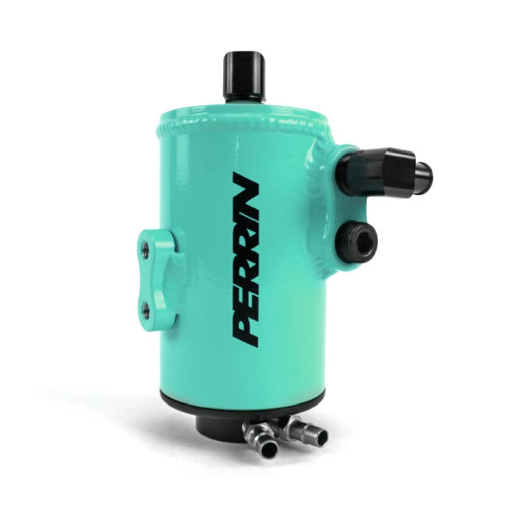 PERRIN 02-14 Subaru WRX / 04-21 STI / 05-09 LGT & OBXT (w/FMIC Only) Air Oil Separator - Neon Yel.