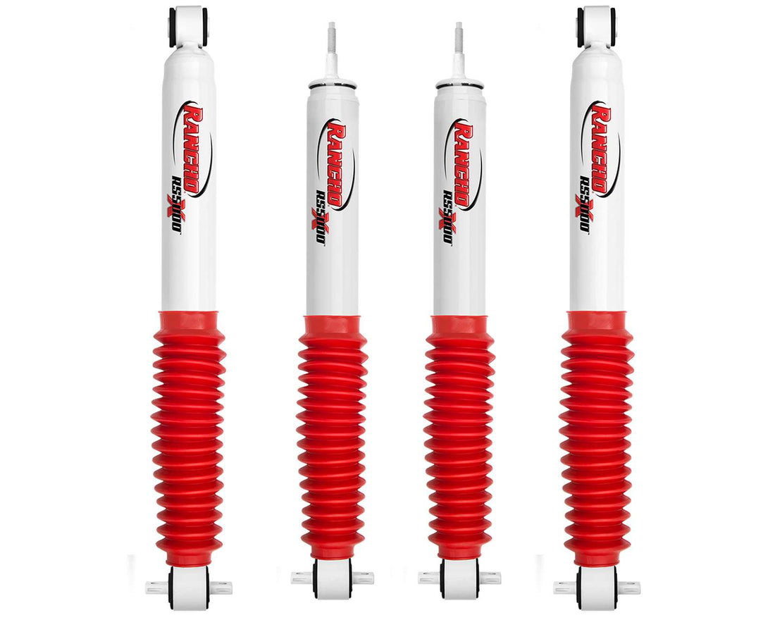 Rancho RS5000X Gas Shocks Set w/1-2.5" lift - 2001-2005 Ford Explorer Sport Trac 4WD RWD