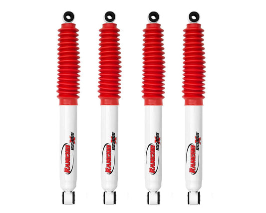 Rancho RS5000X Gas Shocks Set w/2-3" lift - 1976-1981 Jeep CJ7 4WD