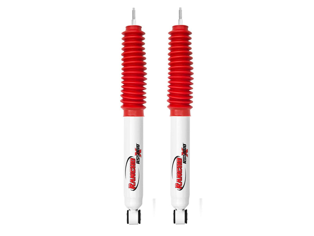 Rancho RS5000X Gas Shocks Front Pair w/4" lift - 2003-2013 Dodge Ram 3500 4WD
