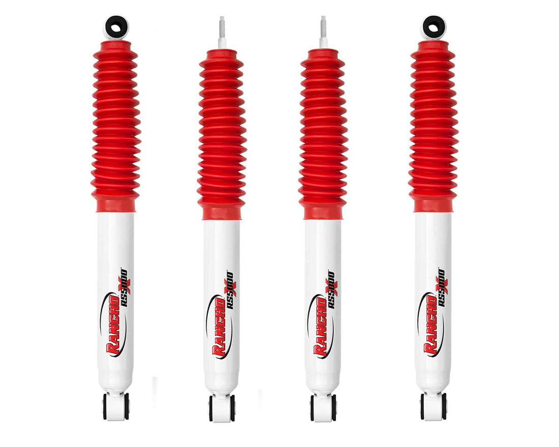 Rancho RS5000X Gas Shocks Set - 1986-1989 Toyota 4Runner 4WD