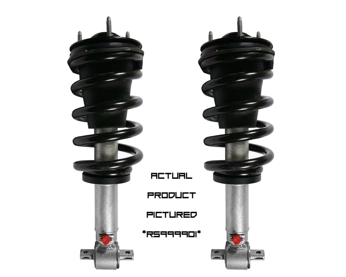 Rancho Quicklift Leveling Strut Front Pair w/2" lift - 2014-2018 GMC Sierra 1500 RWD