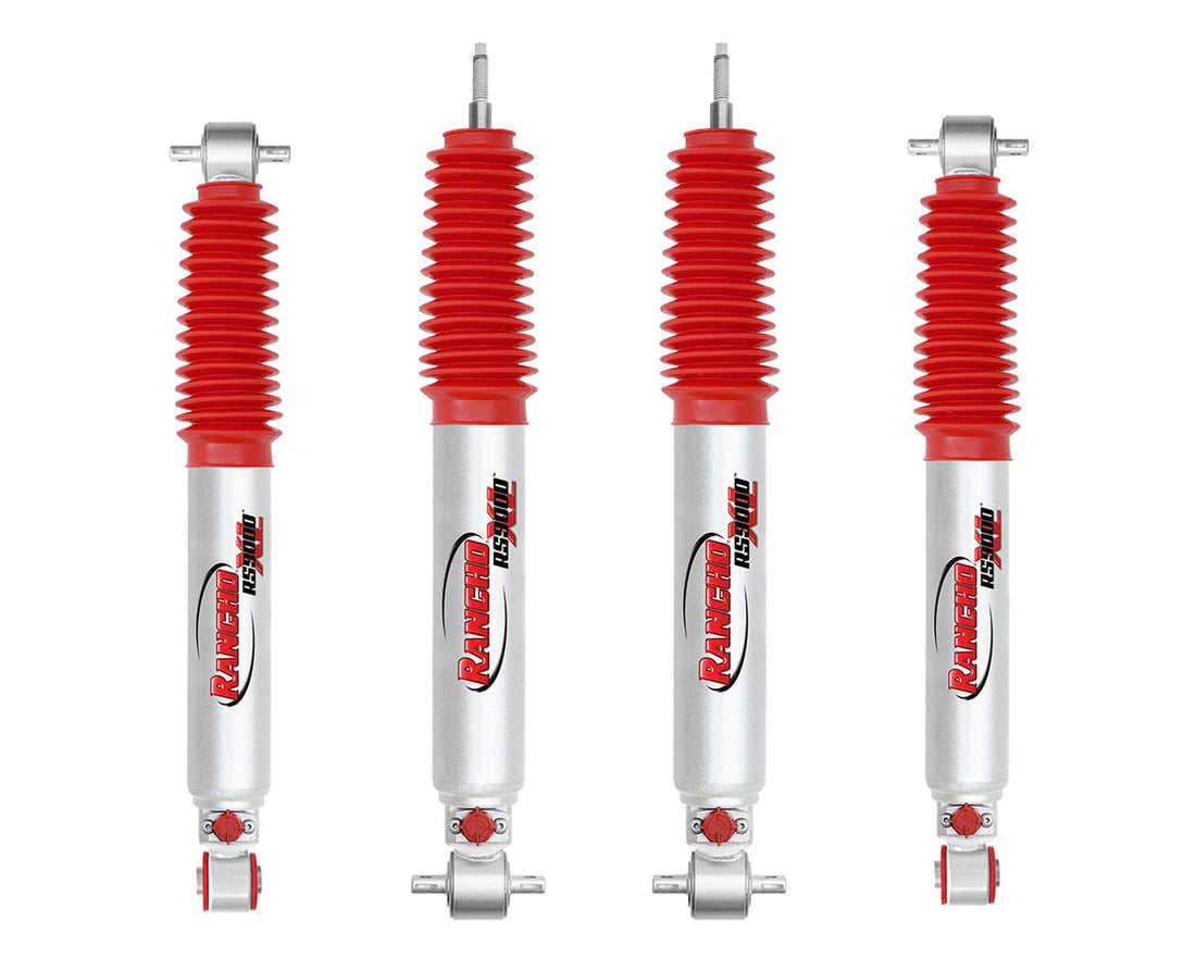Rancho RS9000XL Adjustable Shocks Set w/0" lift - 1995-2001 Ford Explorer 4WD RWD