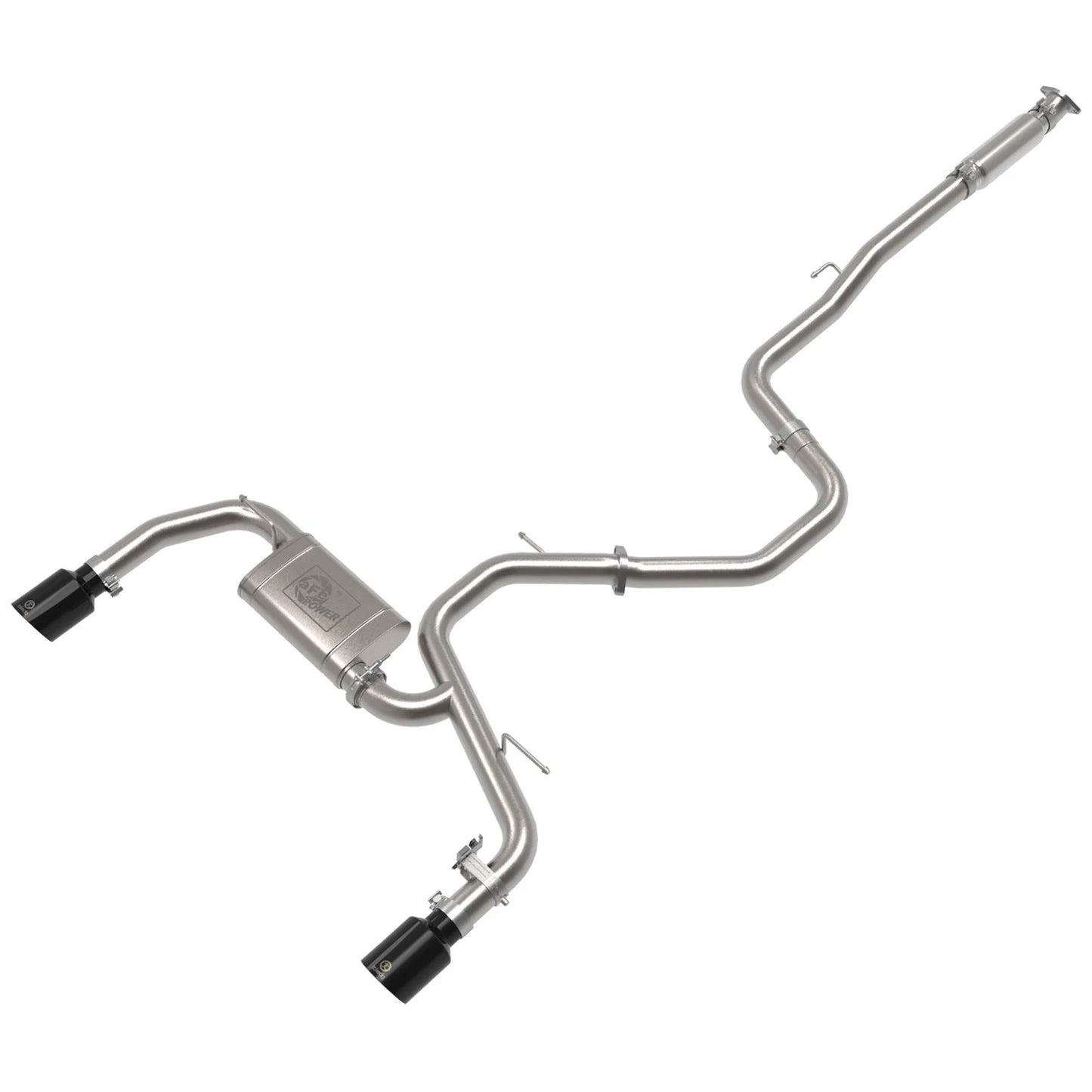 aFe Takeda Hyundai Elantra N 22-23 L4-2.0L (t) 3in 304 SS Cat-Back Exhaust w/ Black Tips