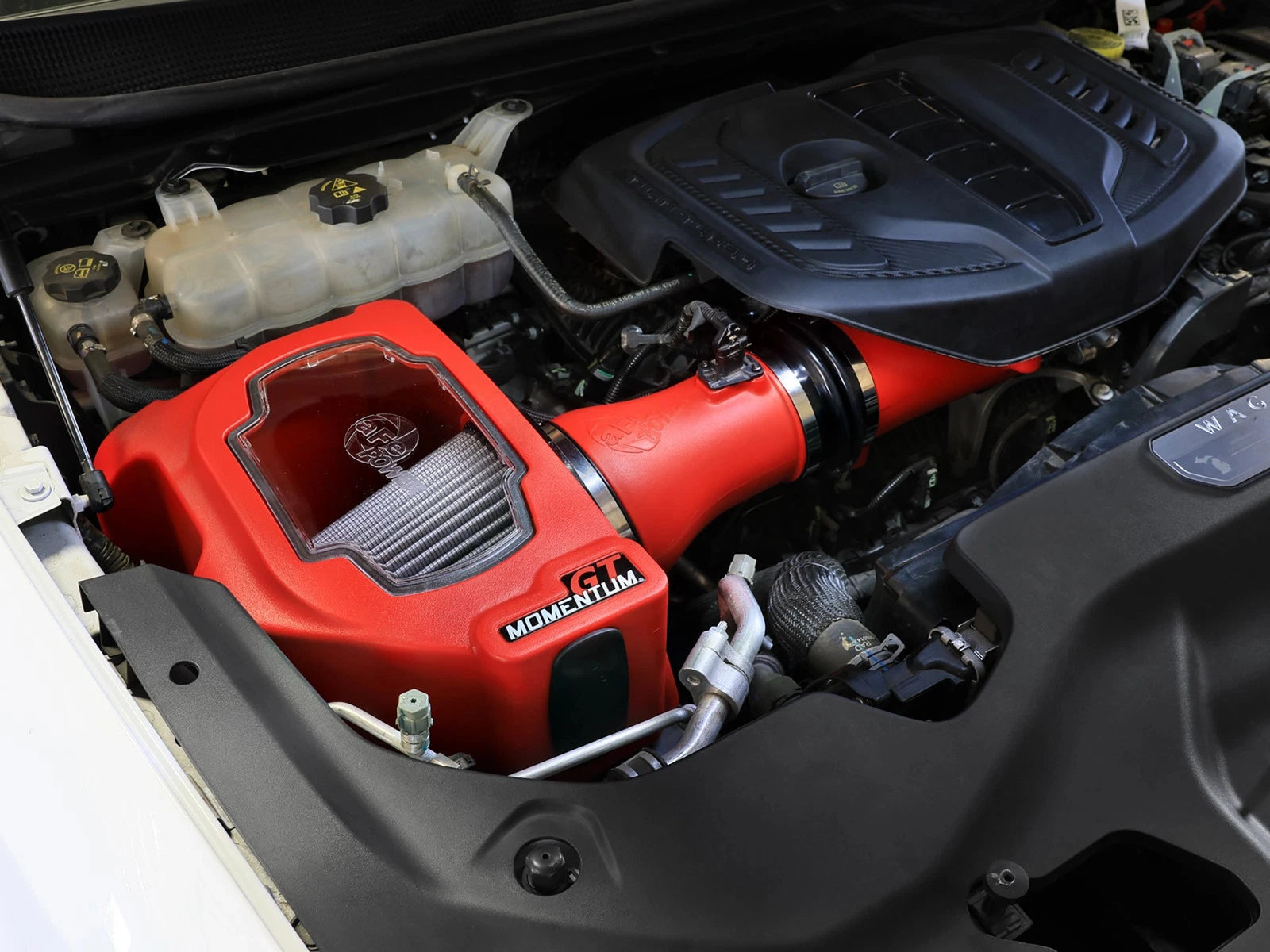 aFe 2025 RAM 1500 L6-3.0L (tt) Momentum GT Red Edition Cold Air Intake w/ Pro Dry S Filter (MOQ 12)