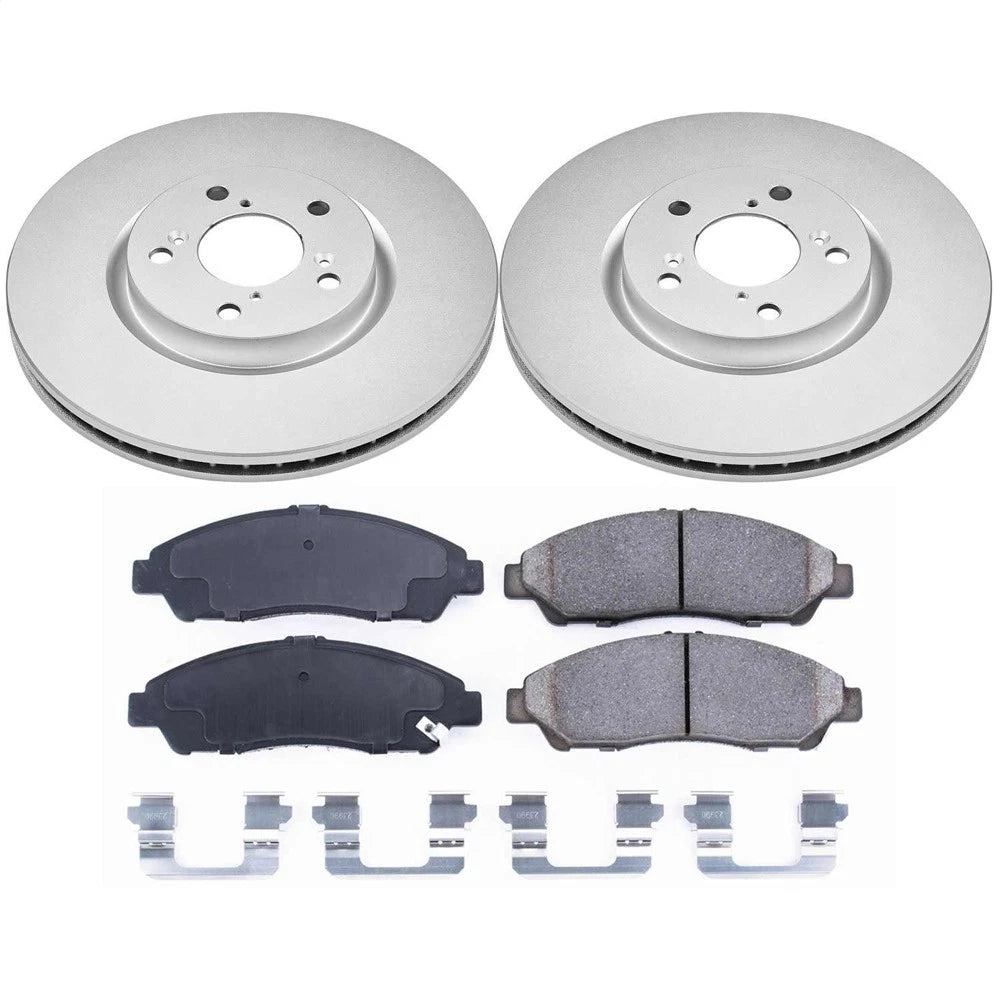 Power Stop 07-13 Acura MDX Front Z17 Evolution Geomet Coated Brake Kit