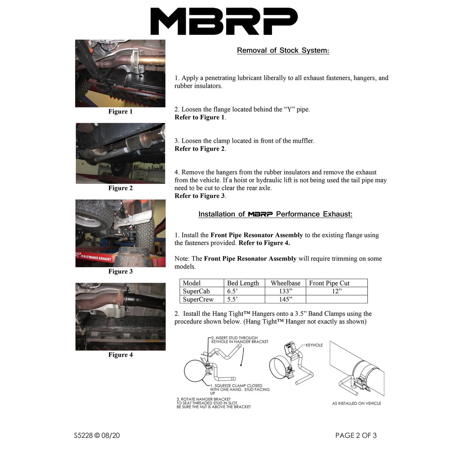 MBRP 11-13 Ford F150 SVT Raptor 6.2L EC-SB/CC-SB 3.5in Cat Back Single Exit Alum Exhaust System