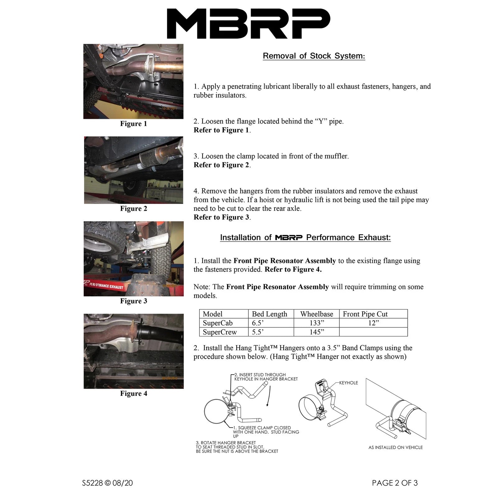MBRP 11-13 Ford F150 SVT Raptor 6.2L EC-SB/CC-SB 3.5in Cat Back Single Exit Alum Exhaust System