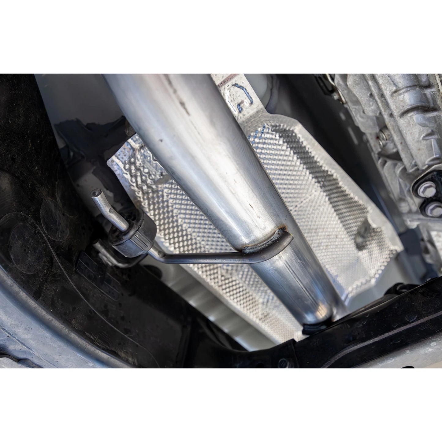 MBRP 2024 Toyota Tacoma T304 Stainless Steel 3in Cat-Back Single Side Exit with Carbon Fiber Tip
