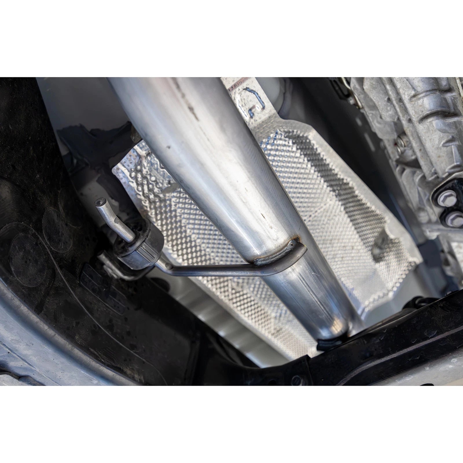 MBRP 2024 Toyota Tacoma T304 Stainless Steel 3in Cat-Back Single Side Exit with Carbon Fiber Tip