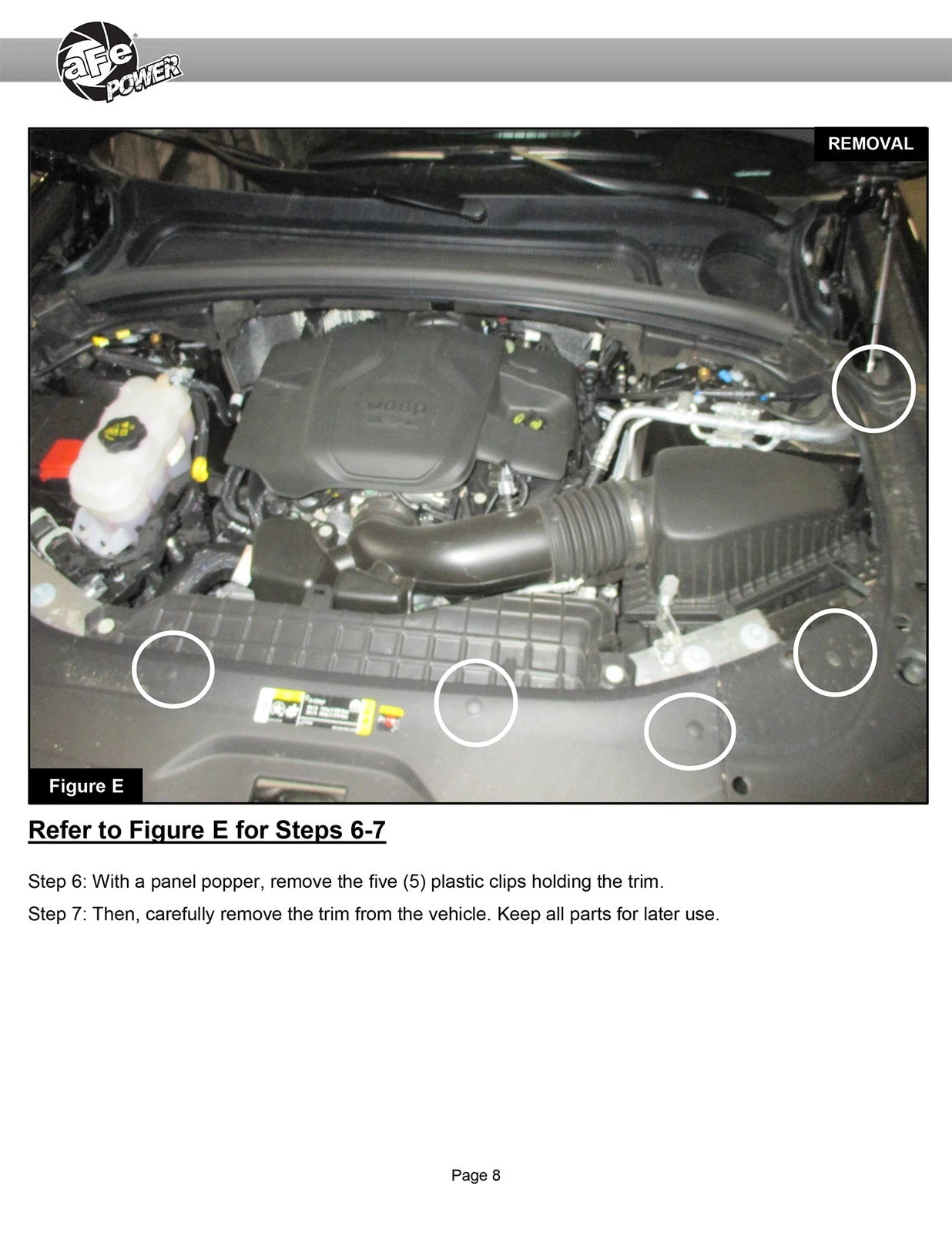 aFe 21-22 Jeep Grand Cherokee L (WL) HEMI V8 5.7L Momentum GT Cold Air Intake System w/Pro 5R Filter
