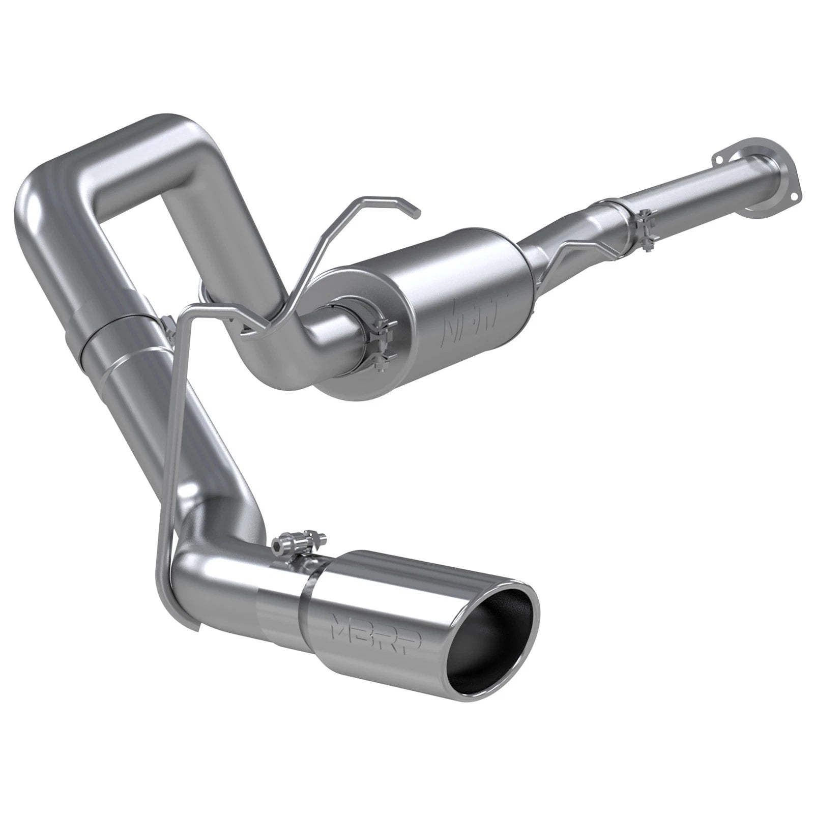 MBRP 19-23 Dodge RAM 1500 (Crew Cab & Quad Cab) 3in T304 SS Single Side Catback Exhaust