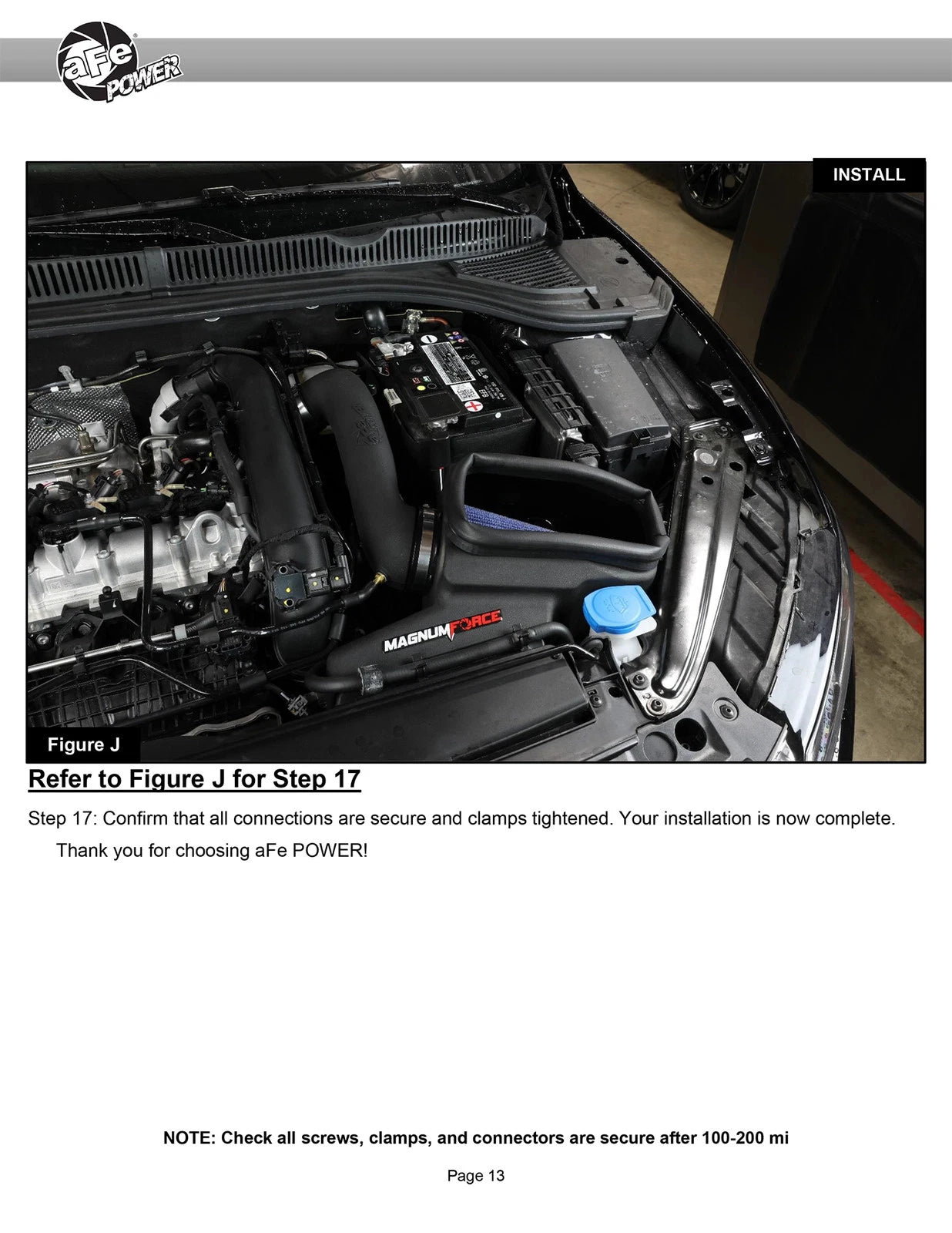 aFe MagnumFORCE Stage-2 Pro DRY S Cold Air Intake System 19-20 Volkswagen Jetta L4-1.4L (t)