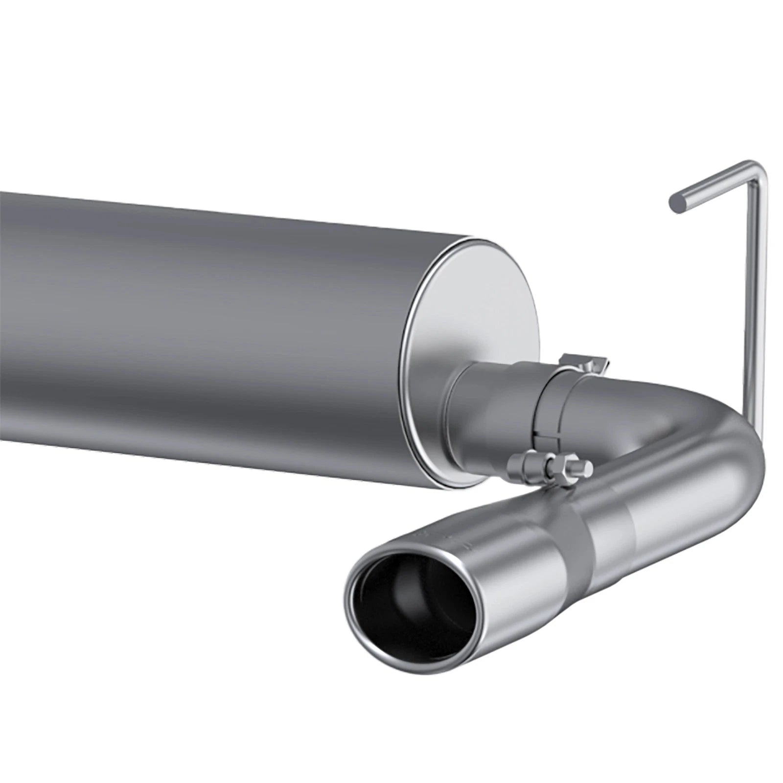 MBRP 12 Jeep Wrangler/Rubicon 3.6L Cat Back Single Rear Exit Alum Exhaust
