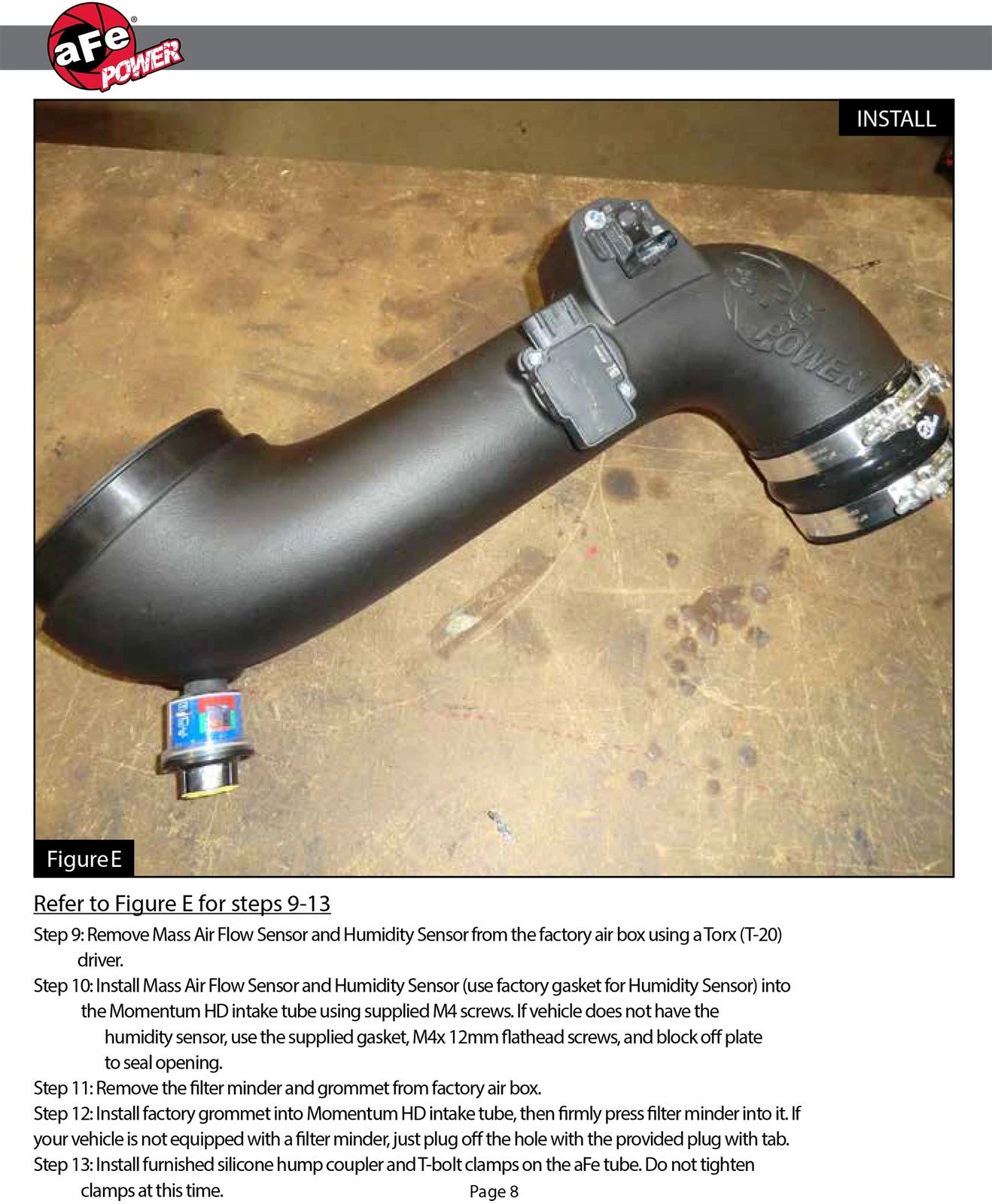 aFe Momentum HD Pro DRY S Stage 2 Intake System 11-16 GM Diesel Trucks V8-6.6L (td) LML