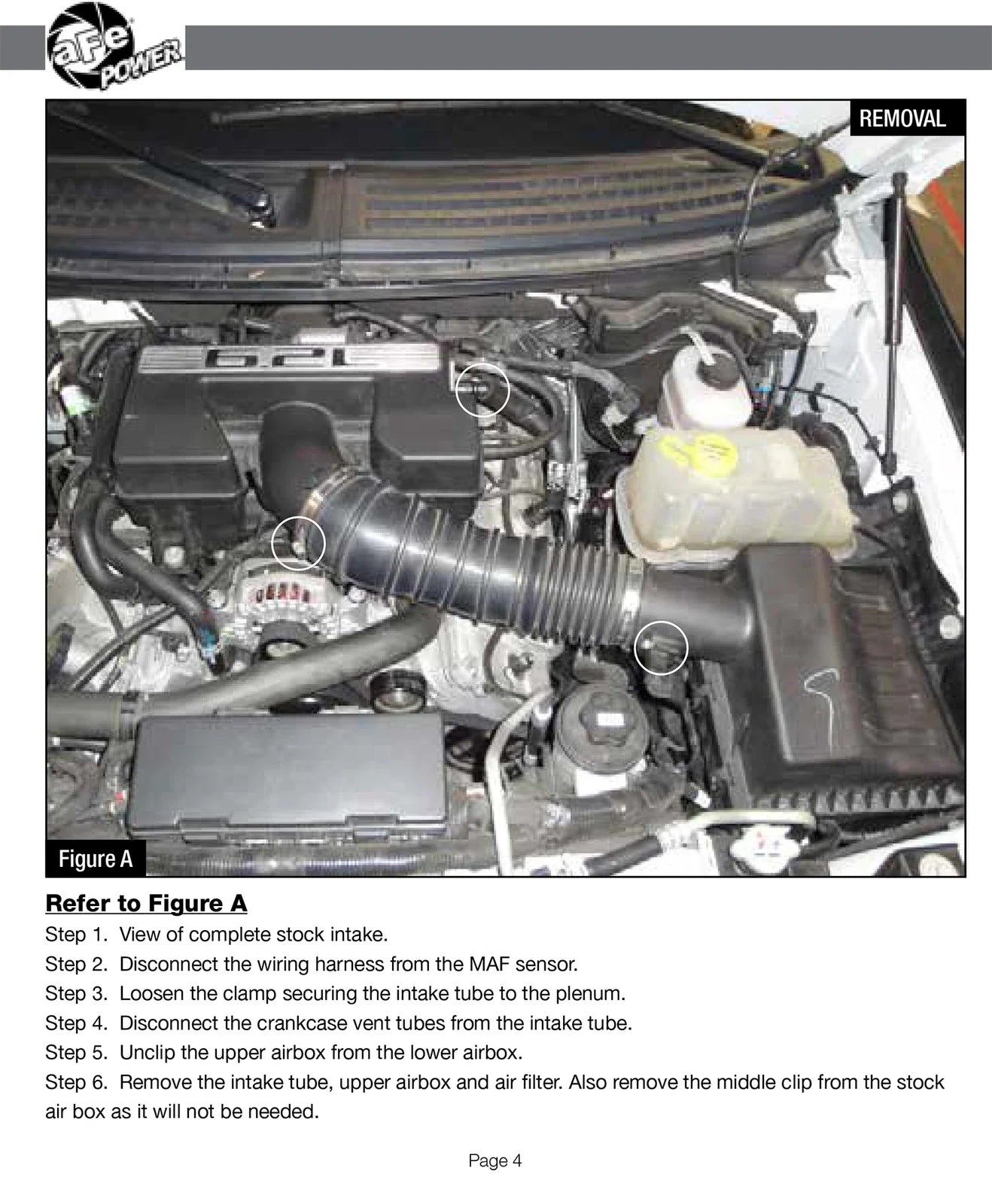 aFe MagnumFORCE Intakes Stage-2 P5R AIS P5R Ford F-150 10-12 V8-6.2L (blk)