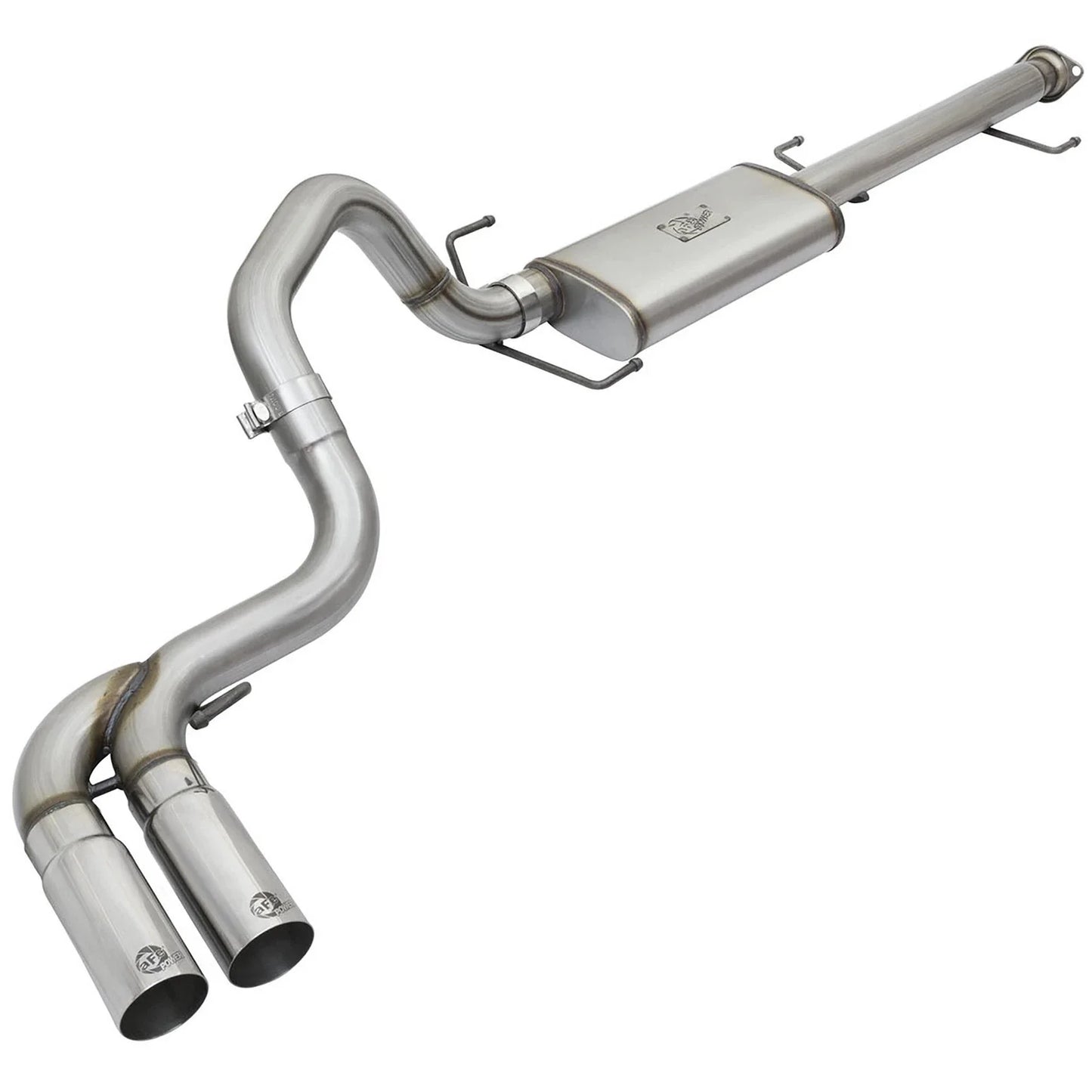 aFe Rebel Series 3in Stainless Steel Cat-Back Exhaust System w/Polished Tips 07-14 Toyota FJ Cruiser