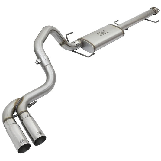 aFe Rebel Series 3in Stainless Steel Cat-Back Exhaust System w/Polished Tips 07-14 Toyota FJ Cruiser