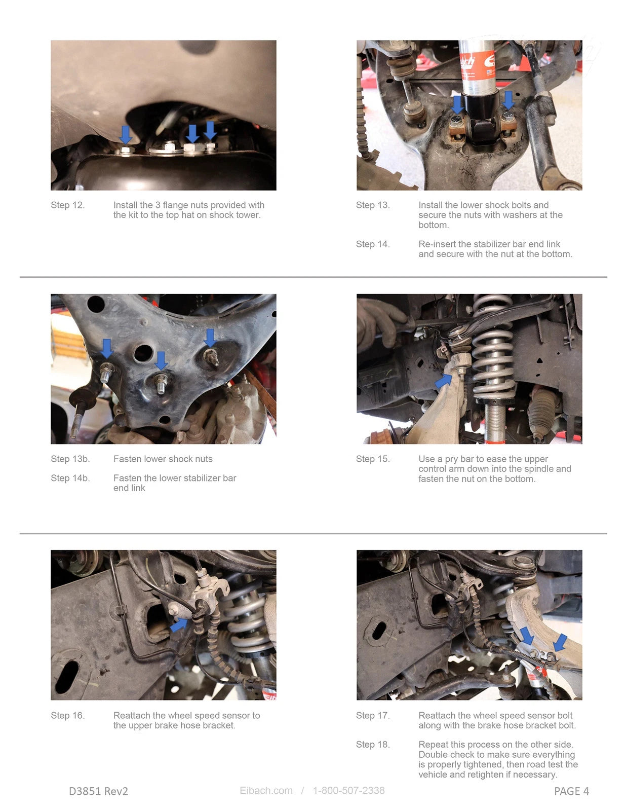 Eibach Pro-Truck Coilover 2.0 Front w/ Rear Shocks for 15-20 Ford F-150 3.5L EcoBoost 2WD