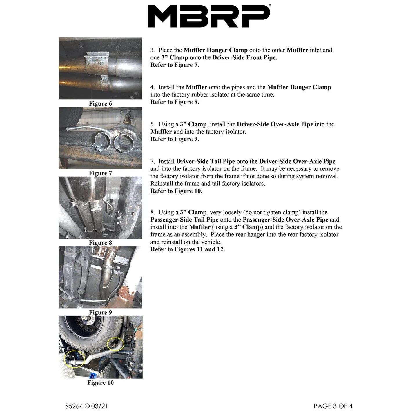MBRP 17-20 Ford F-150 Raptor 3.5L Ecoboost Dual Rear Exit T409 3in Resonator Back Exhaust System