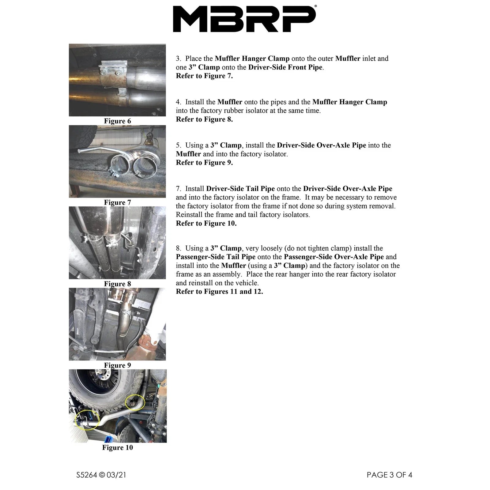 MBRP 17-20 Ford F-150 Raptor 3.5L Ecoboost Dual Rear Exit T409 3in Resonator Back Exhaust System