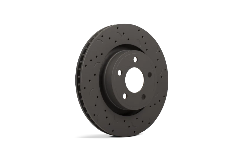 Hawk Talon 2006 Subaru Legacy 2.5i Drilled and Slotted Rear Brake Rotor Set