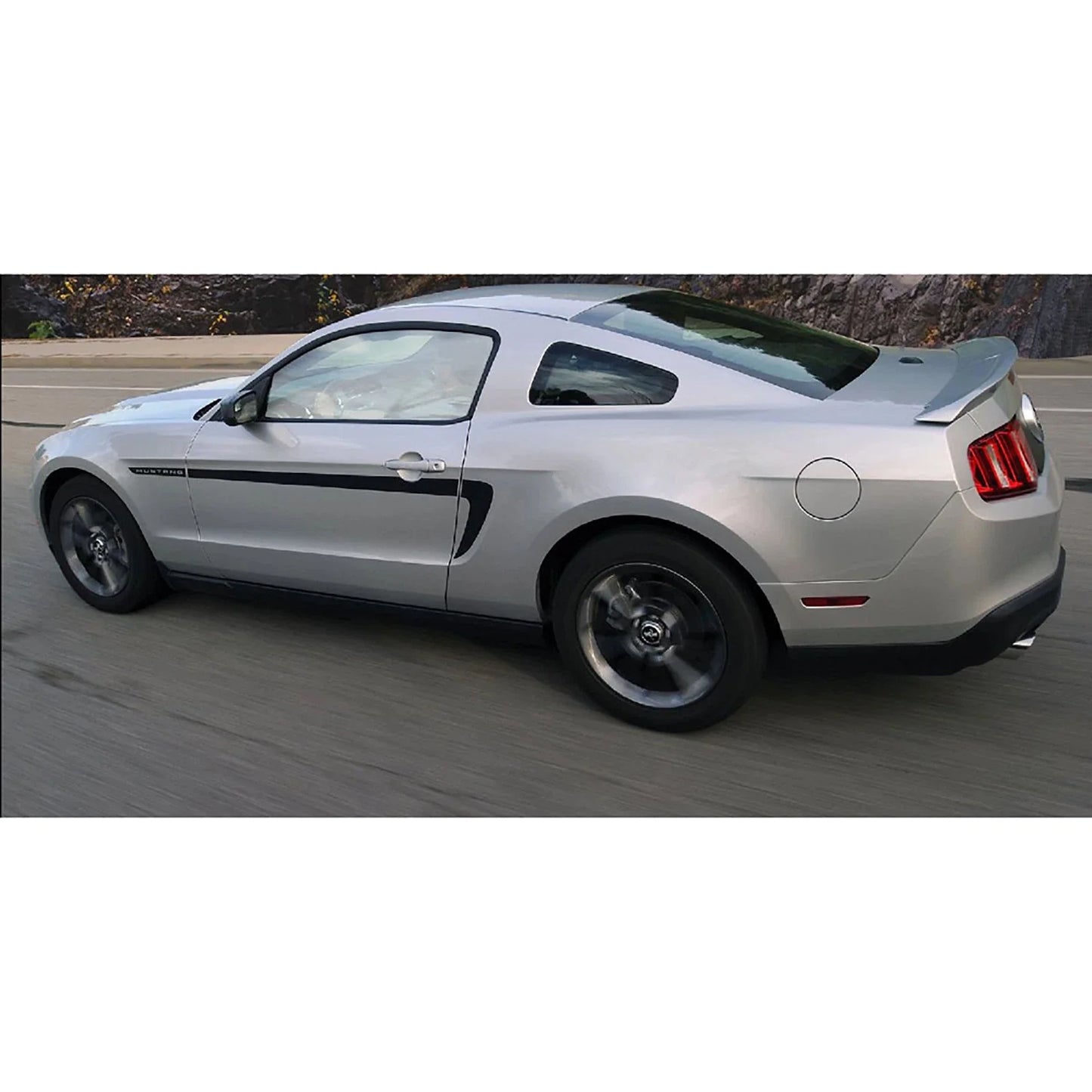 MBRP 11-14 Ford Mustang V6 3in. Dual Muffler Axle Back Split Rear T409 Exhaust System