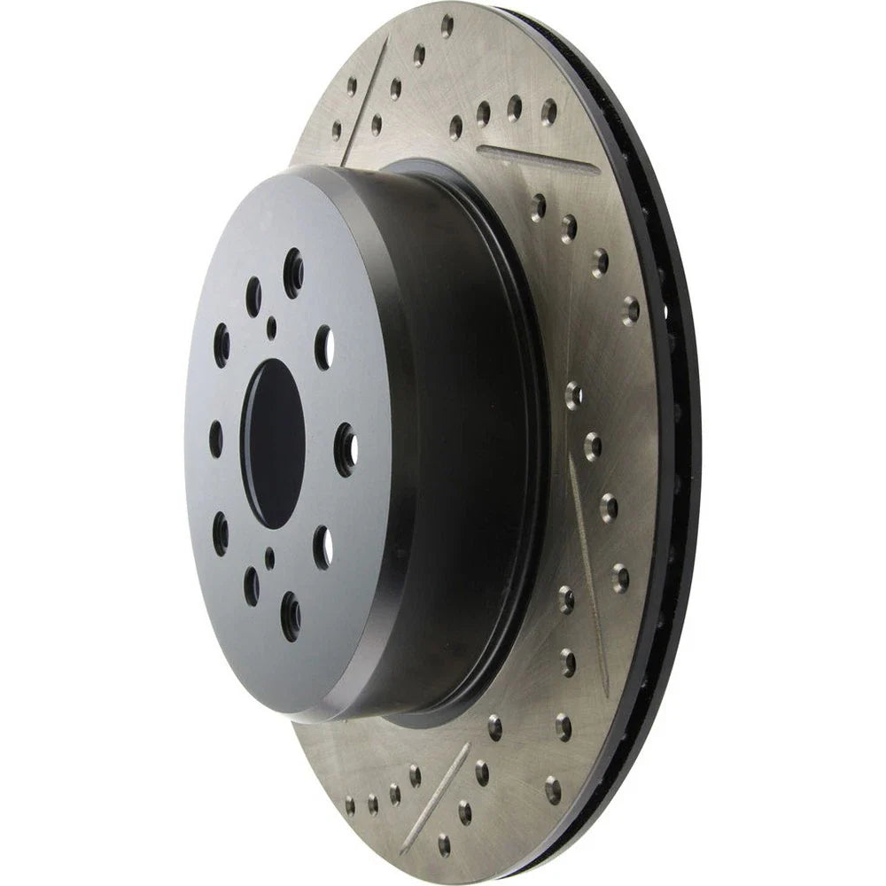 StopTech 5/93-98 Toyota Supra Right Rear Slotted & Drilled Rotor