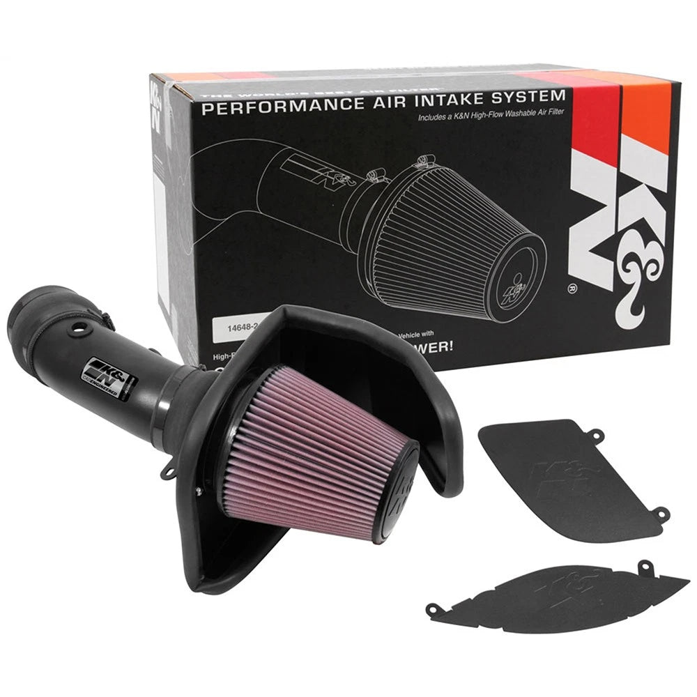 K&N 2017 Dodge Challenger Hellcat SC V8-6.2L F/l Typhoon Air Intake