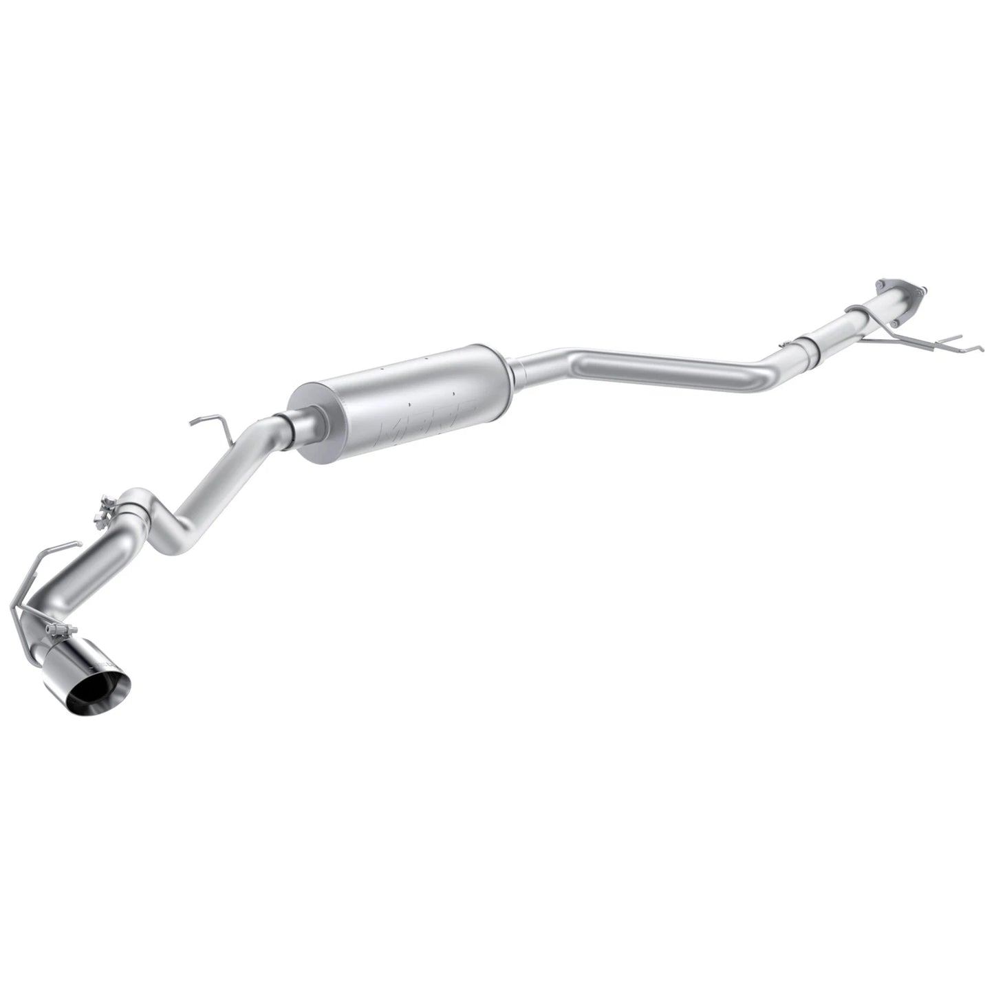 MBRP 17-20 Honda Ridgeline 3.6L Aluminized Steel 2.5in. Cat-Back Exhaust - Single Side