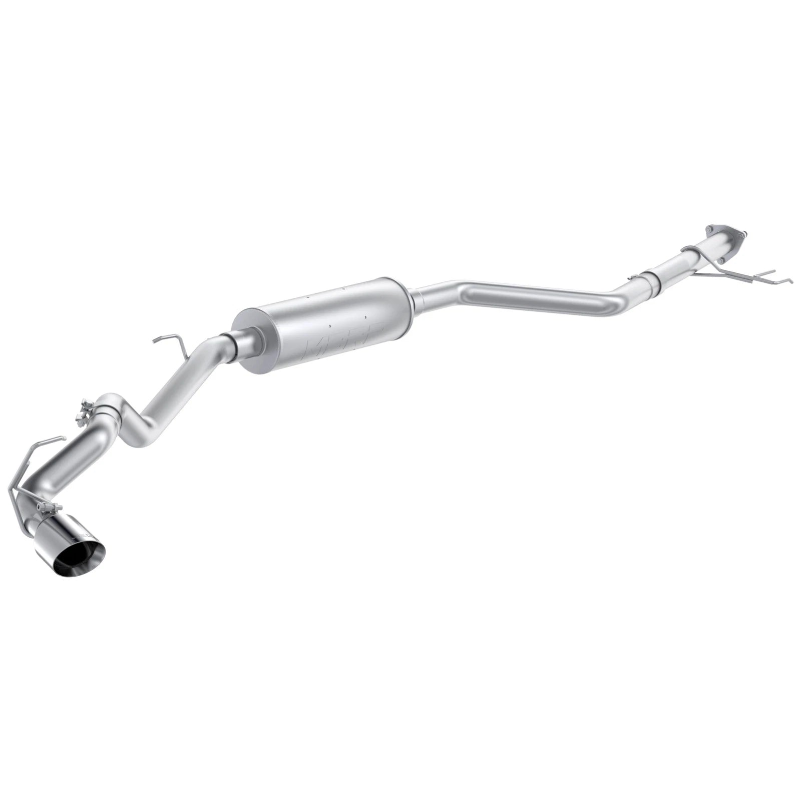 MBRP 17-20 Honda Ridgeline 3.6L Aluminized Steel 2.5in. Cat-Back Exhaust - Single Side