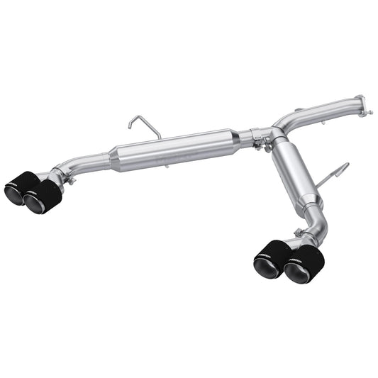 MBRP 2022-2023 Kia Forte GT 1.6L Turbo2.5in Axle-Back Dual Split Rear w/ Quad Carbon Tips