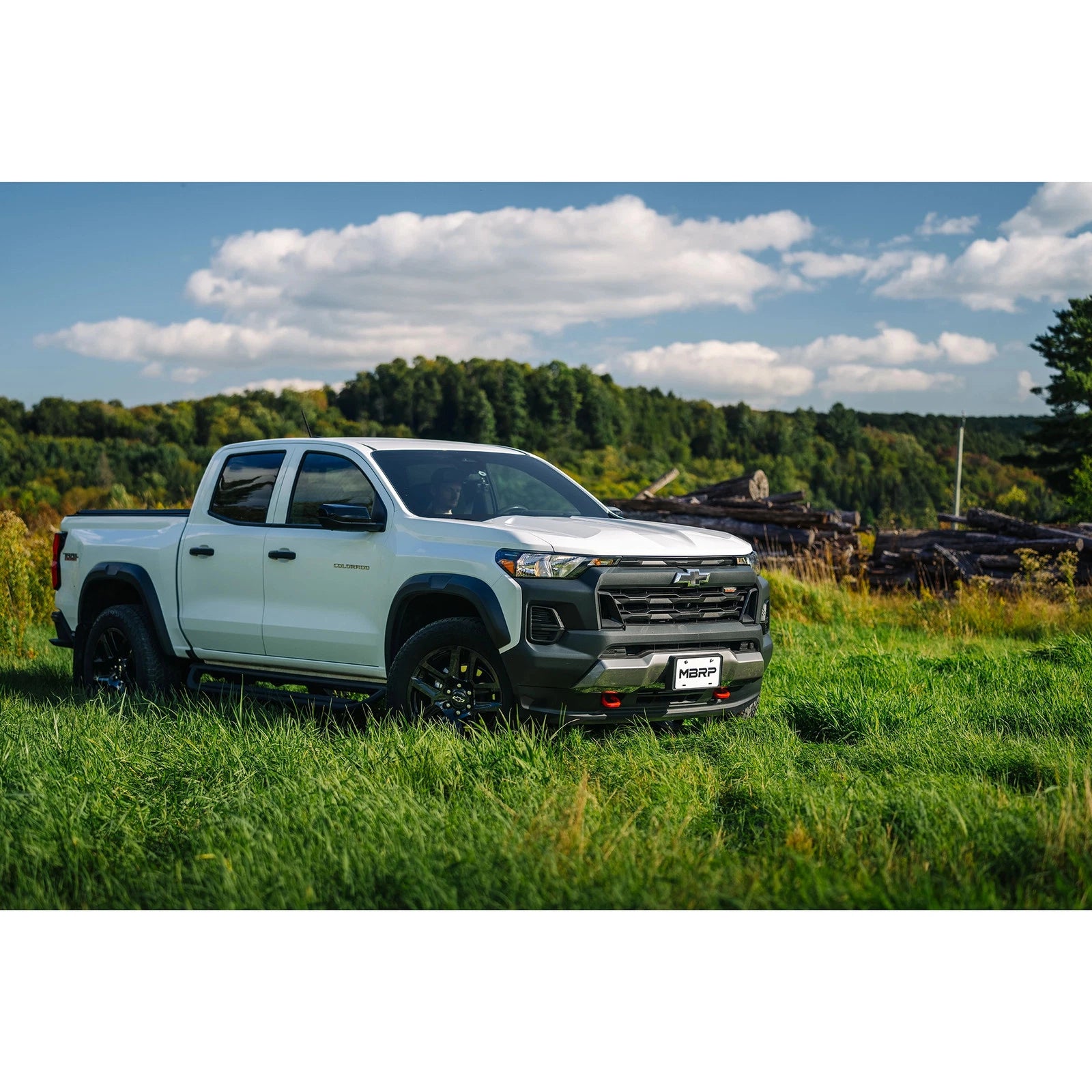 MBRP 2023 Chevy Colorado/GMC Canyon Aluminized Steel Single High Clearance Rear Exit