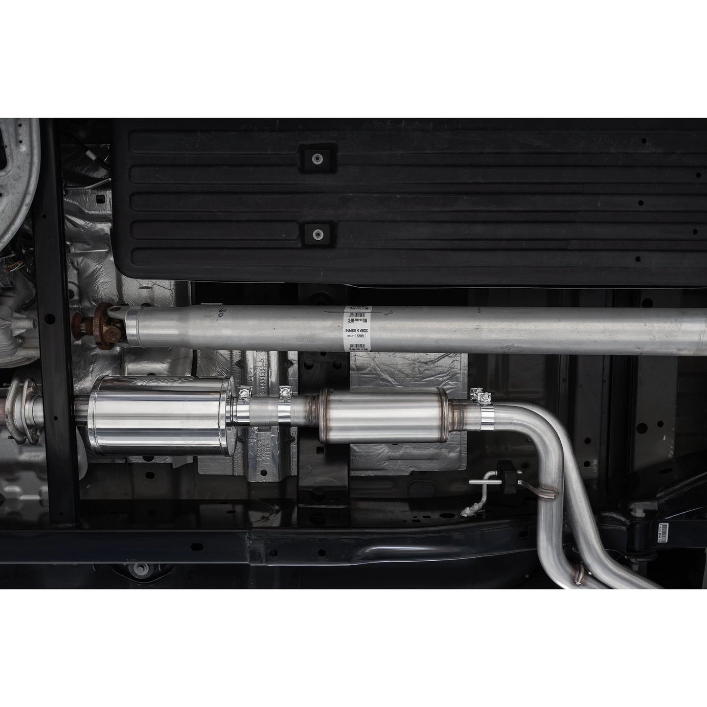 MBRP 2021+ Ford F150 Aluminized Dual Pre-Axle (Street Profile) 2.5in OD Tips 3in Cat Back Exhaust